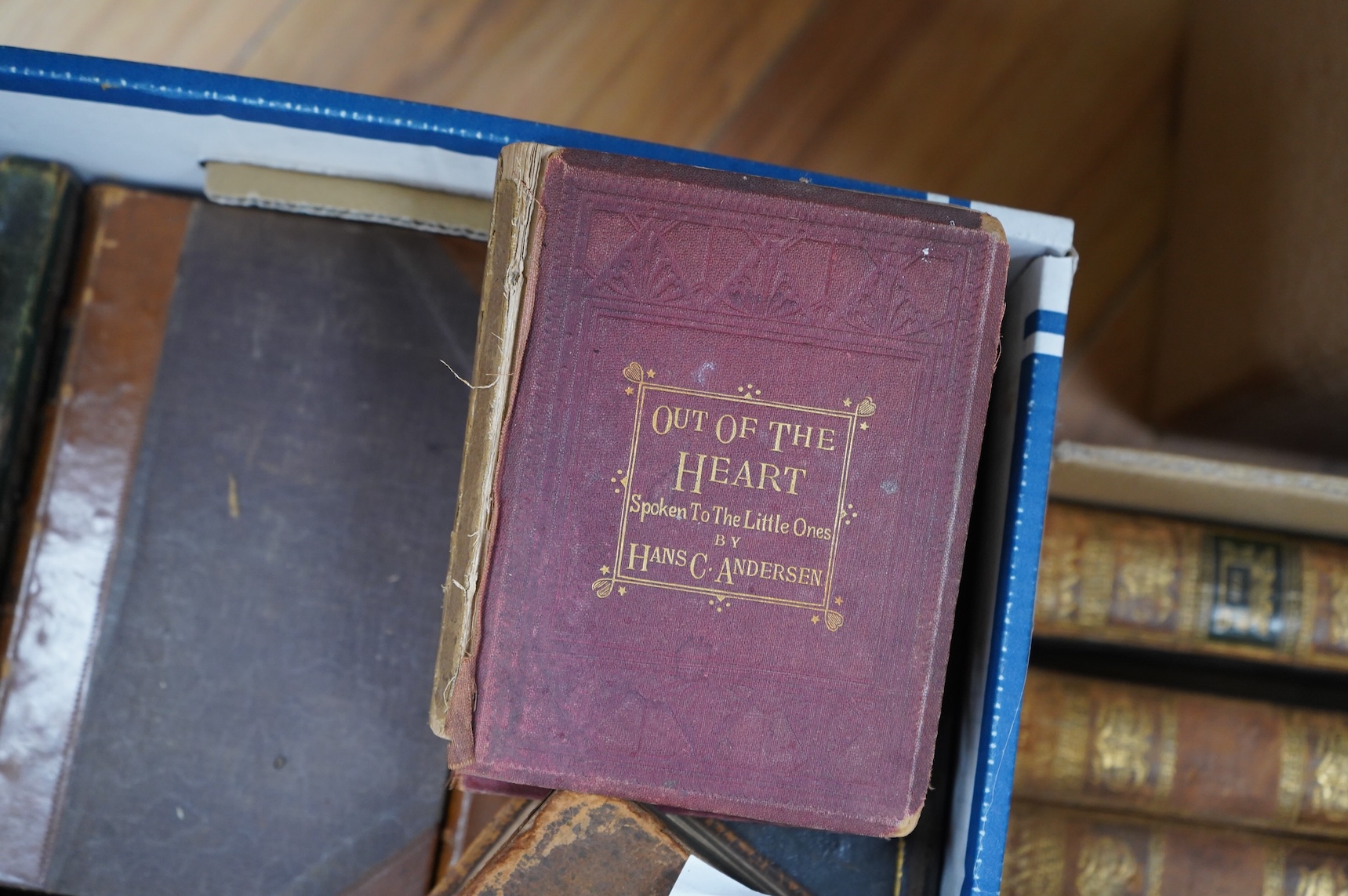 D'Ancourt, Abbé - The Lady's Preceptor. Or, a Letter to a Young Lady of Distinction upon Politeness ... 5th edition. headpiece decorations; disbound. 1756; Tabart, Benjamin - The National Spelling Book ... 3rd edition. o